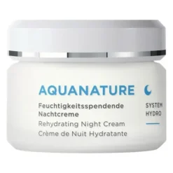 AQUANATURE Feuchtigkeitsspendende Nachtcreme