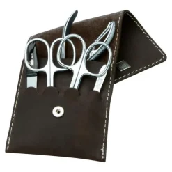 Druckknopf-Etui Mountain Bear, vernickelt