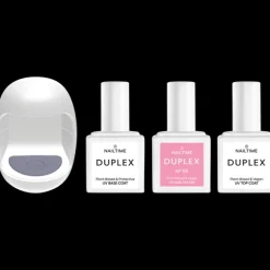 Duplex Travel Set = Mini-Power LED Light + UV Base Coat + UV Top Coat + Nail Polish 59