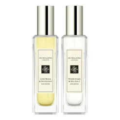 Fragrance Combining Set = Wood Sage & Sea Salt Cologne Spray 30 ml + Lime Basil & Mandarin Cologne Spray 30 ml