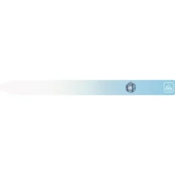 Glasfeile 14 cm / Köcher Blau