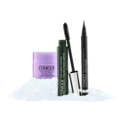 High Impact Mascara Set A  Mascara (Black) 7 ml + Take The Day Off Cleansing Balm 15 ml + Easy Liquid Linder Intense (Black) 0,34 g