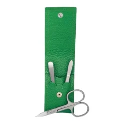 Inox Druckknopf-Etui Grün