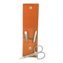 Inox Druckknopf-Etui Orange