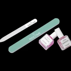 Nail Restoring Set = D.Cuticle Oil 8 ml + D.Nail Grow Serum 8 ml + Crystal File + High Shiner + Kosmetiktasche