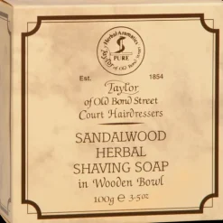 Sandalwood Herbal Shaving Soap