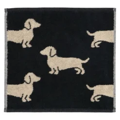 Seifenlappen We love Dogs Bundle schwarz/beige 30x30